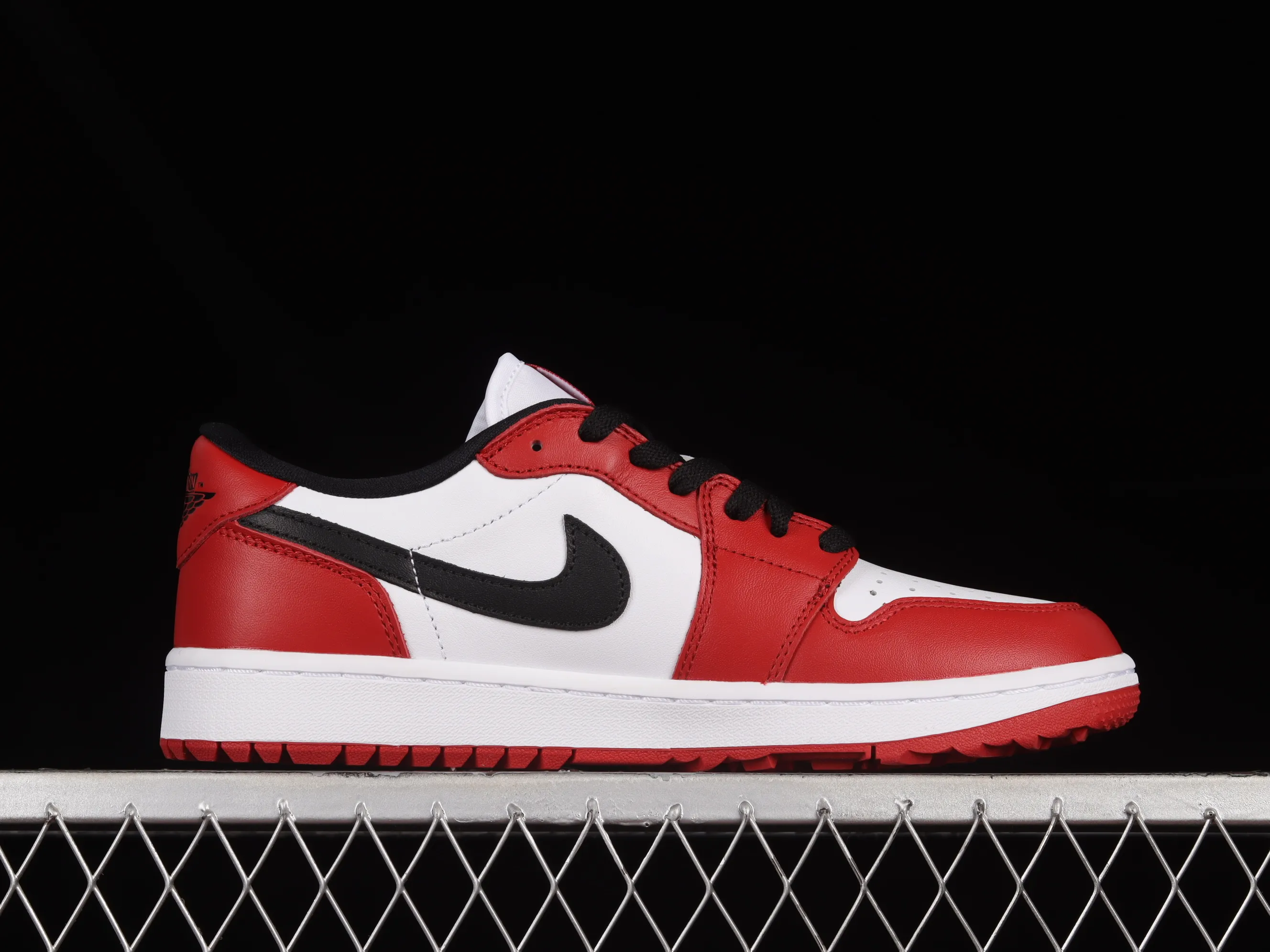 All categories Air Jordan Jordan series basketball shoes Air Jordan 1 Low G version pure original Air Jordan 1 Low Golf "Triple White" AJ1 Joe 1 new golf version Chicago color matching DD9315-600